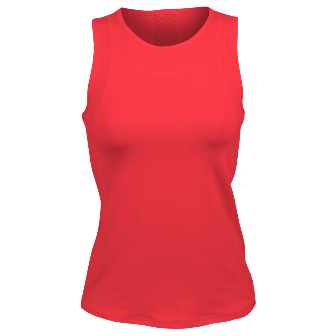 Lija Women's Game Changer Bondi Tank - Hibiscus