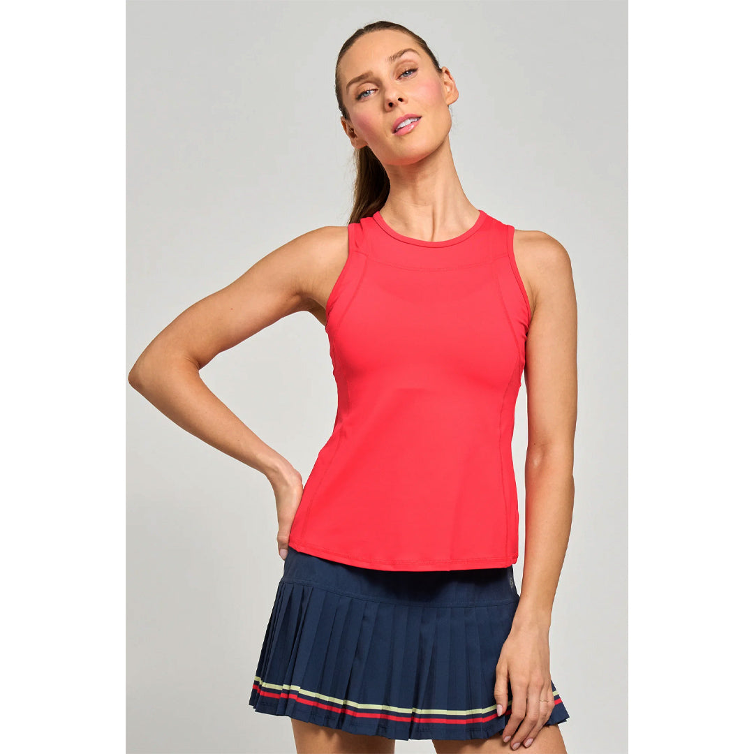 Lija Women's Game Changer Bondi Tank - Hibiscus