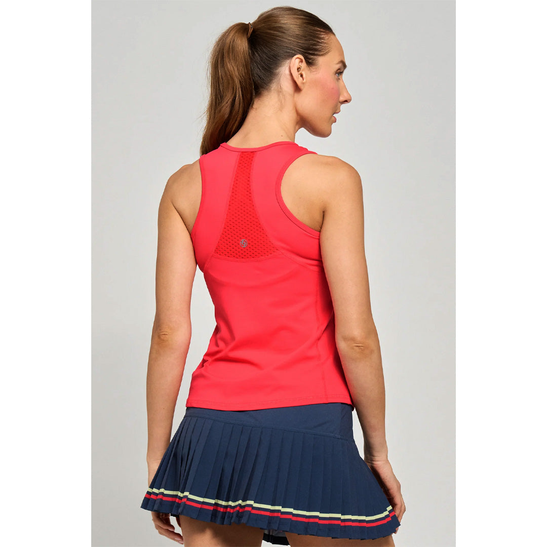 Lija Women's Game Changer Bondi Tank - Hibiscus
