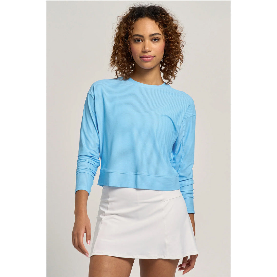 Lija Women's Match Point Rally Top - Blue Shores