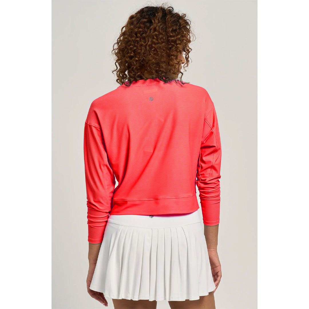 Lija Women's Game Changer Rally Longsleeve - Hibiscus