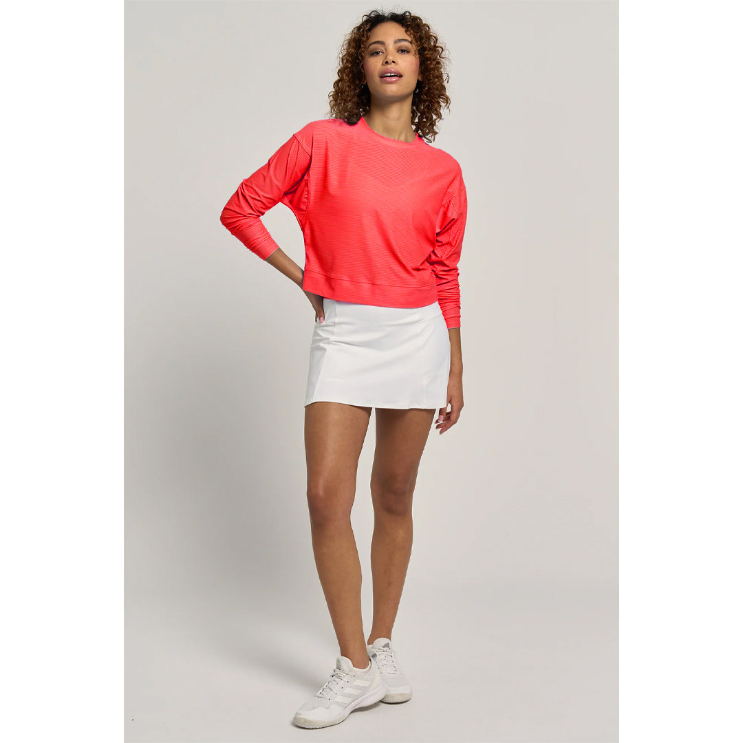 Lija Women's Game Changer Rally Longsleeve - Hibiscus