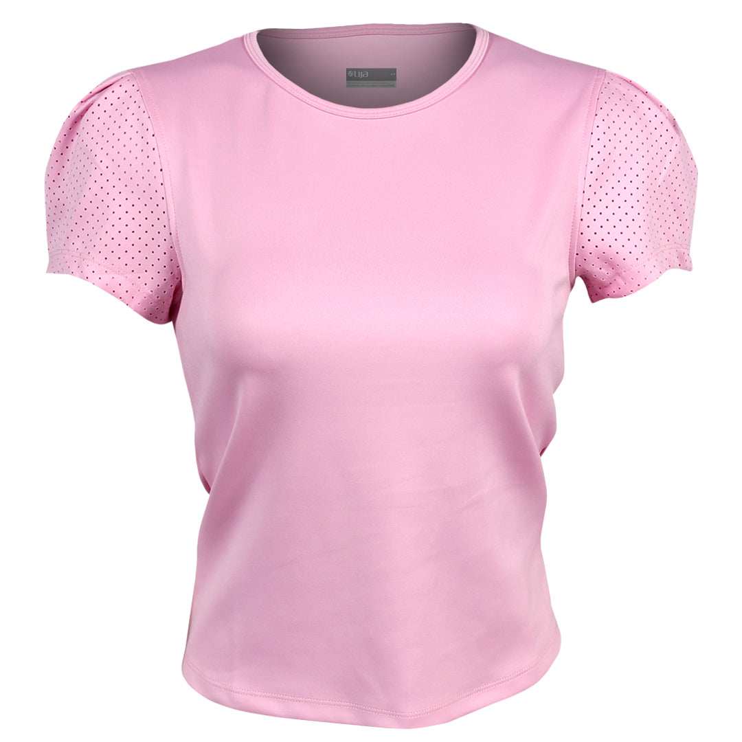 Lija Women's Born To Play Signet Tee - Peonies