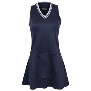 Lija Women's Born To Play Vivian Dress - Dark Navy/Multi
