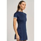Lija Women's Born To Play Slick Dress - Dark Navy/Multi