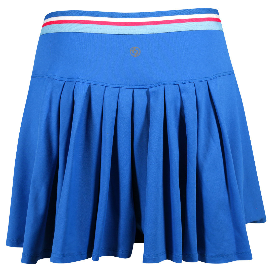 Lija Women's Court Crush Step 13" Skort - Cobalt/Multi