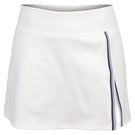 Lija Women's Born To Play Uprise 13" Skort - White/Periwinkle