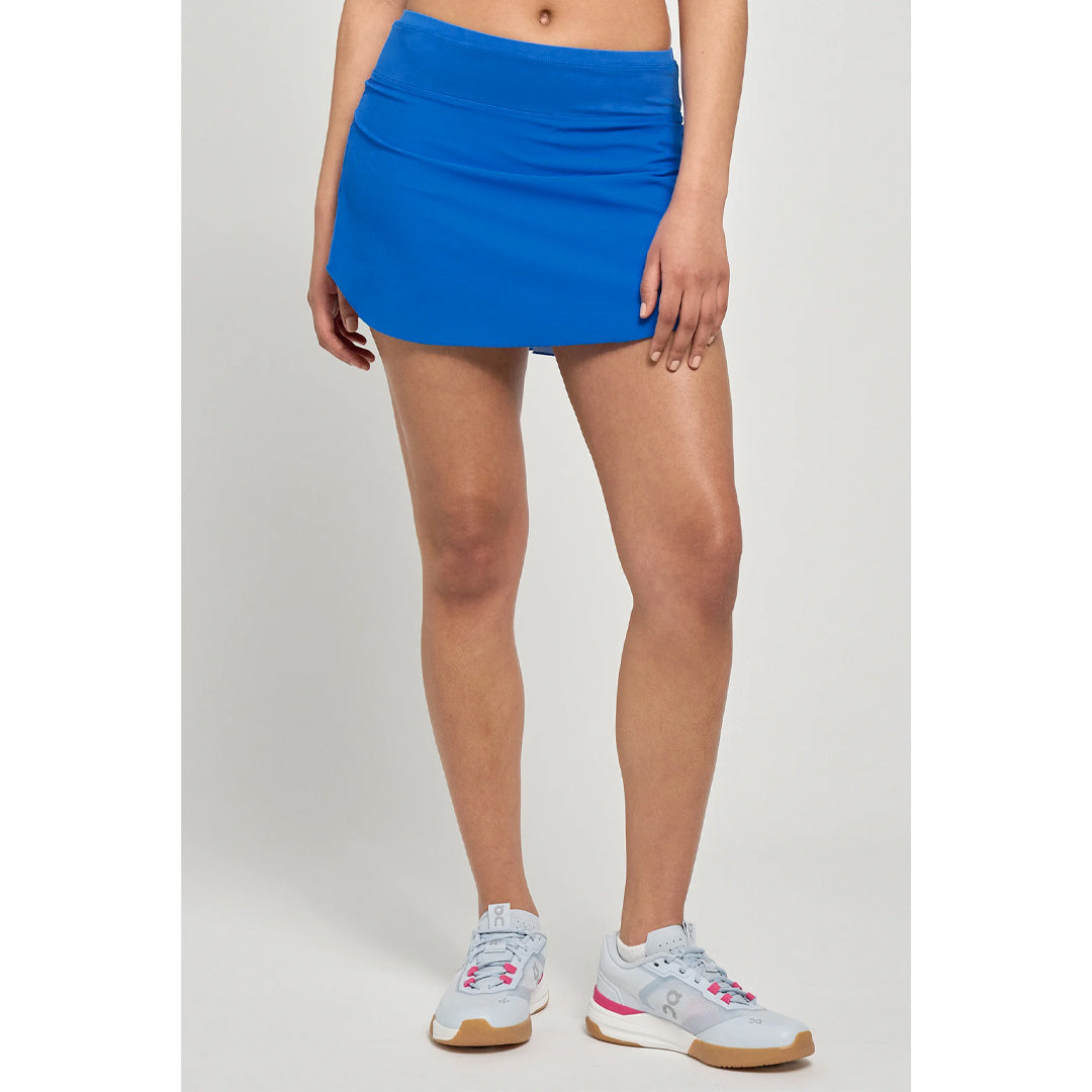 Lija Women's Court Crush Player Skirt - Cobalt