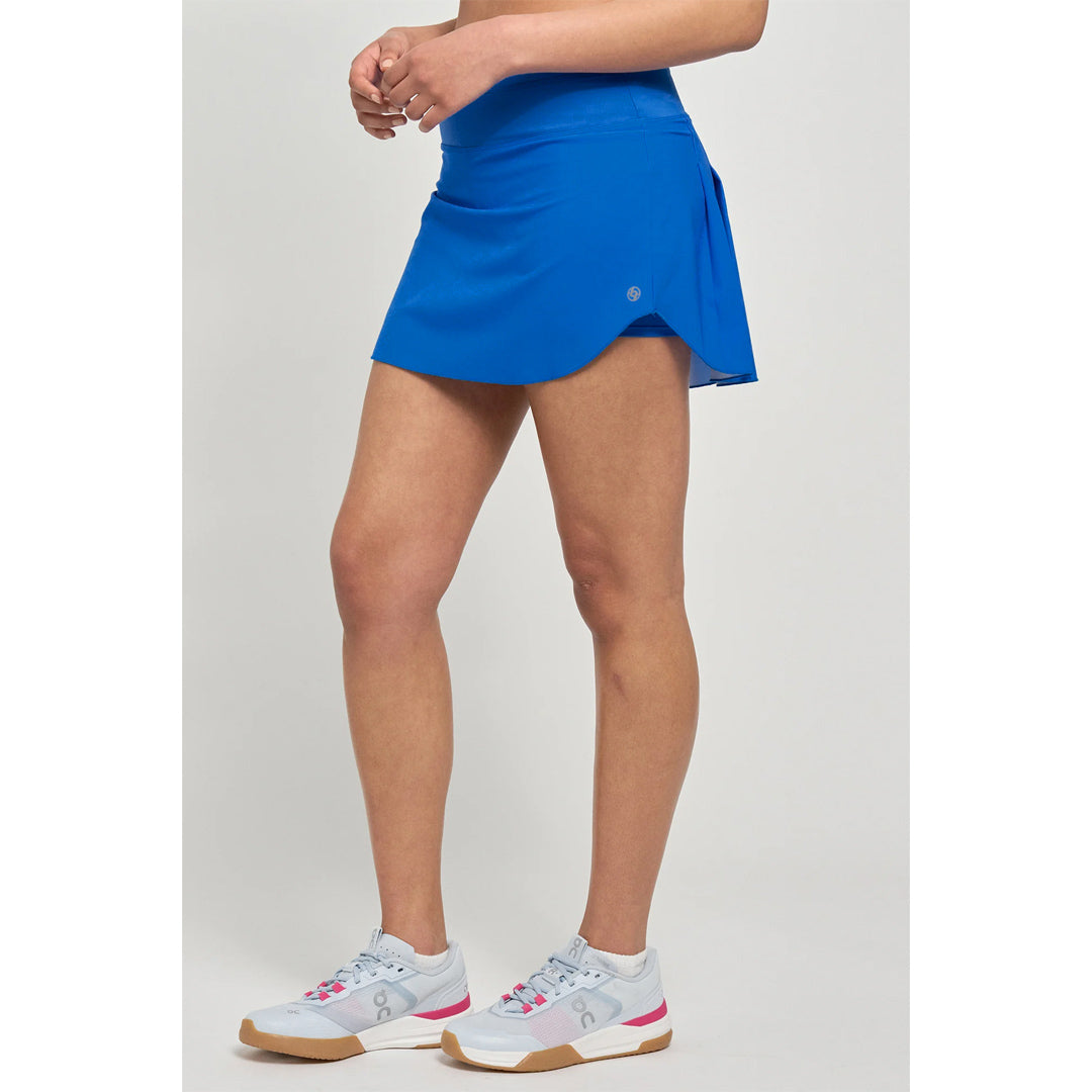 Lija Women's Court Crush Player Skirt - Cobalt