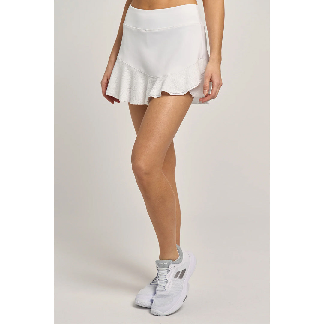 Lija Women's Match Point Revenge 13" Skort - White