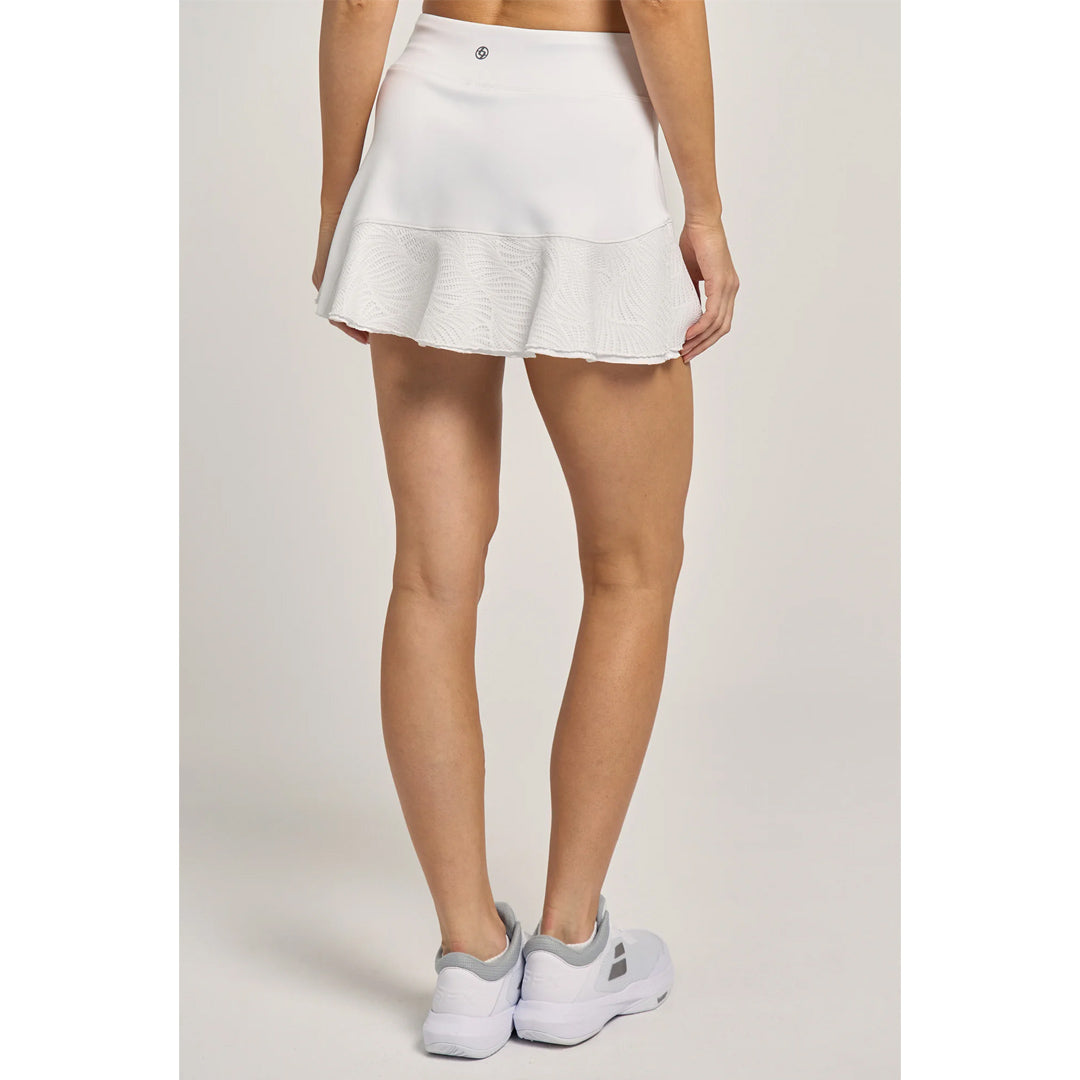 Lija Women's Match Point Revenge 13" Skort - White