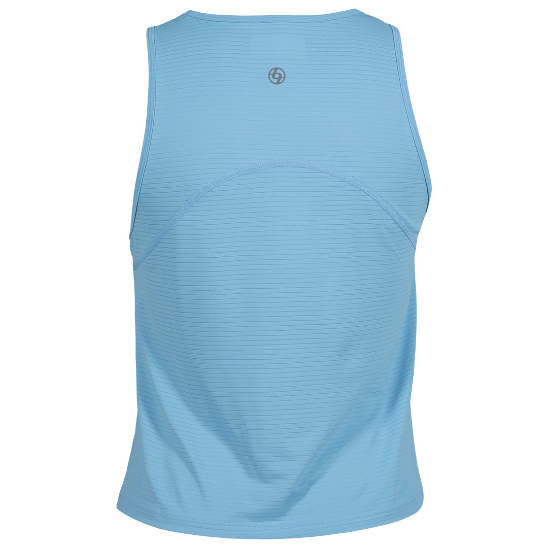 Lija Women's Match Point Shift Tank - Blue Shores