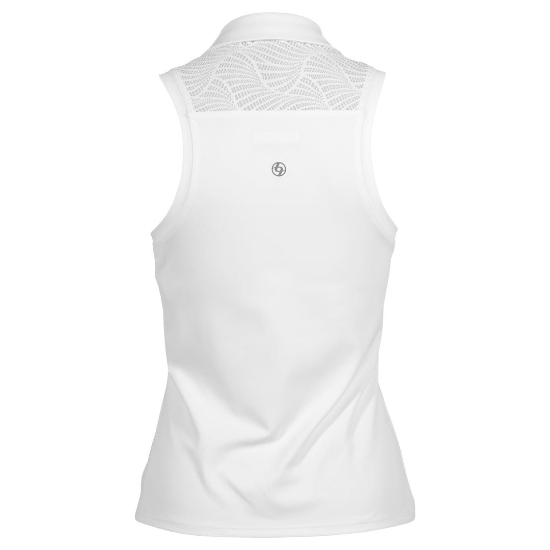 Lija Women's Match Point Slice Polo - White