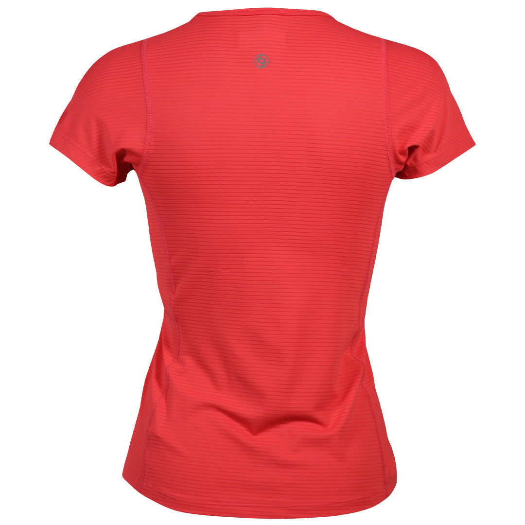 Lija Women's Game Changer Fluid Tee - Hibiscus