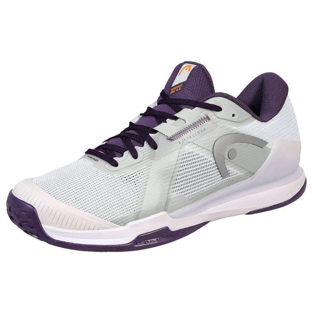Head Women's Sprint Pro 4.0 - Light Grey/Purple Night