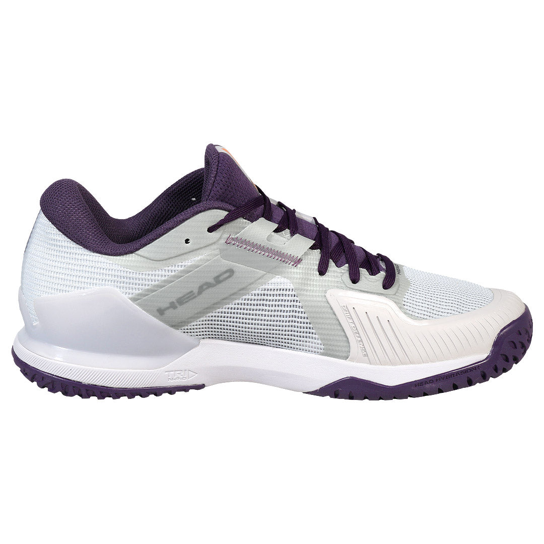 Head Women's Sprint Pro 4.0 - Light Grey/Purple Night