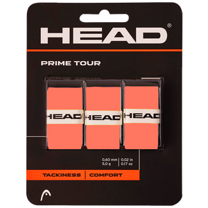 Head Prime Tour Overgrip - 3 Pack - Sienna