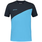 Babolat Men's Drive Crew Neck Tee - Blue