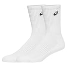 Asics Cotton Crew 1 Pack Socks - White