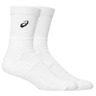 Asics Resolution Crew 1 Pack Socks - Brilliant White