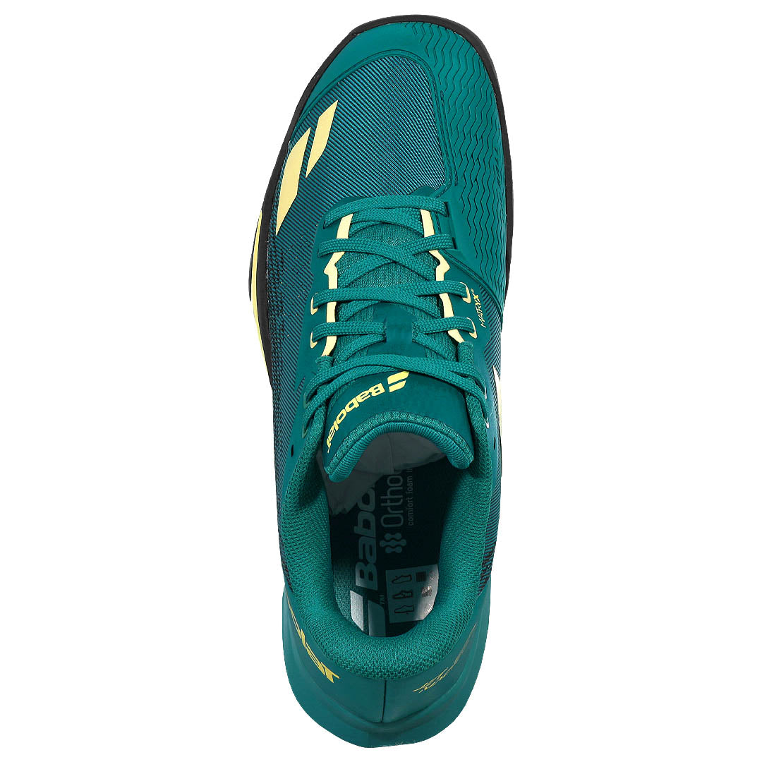 Babolat Men's Jet Mach 4 - Blue/Lime Yellow
