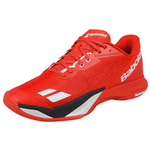 Babolat Men's Jet Mach 4 - Cherry Tomato/White