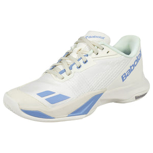 Babolat Women's Jet Mach 4 - Cream/Lavender