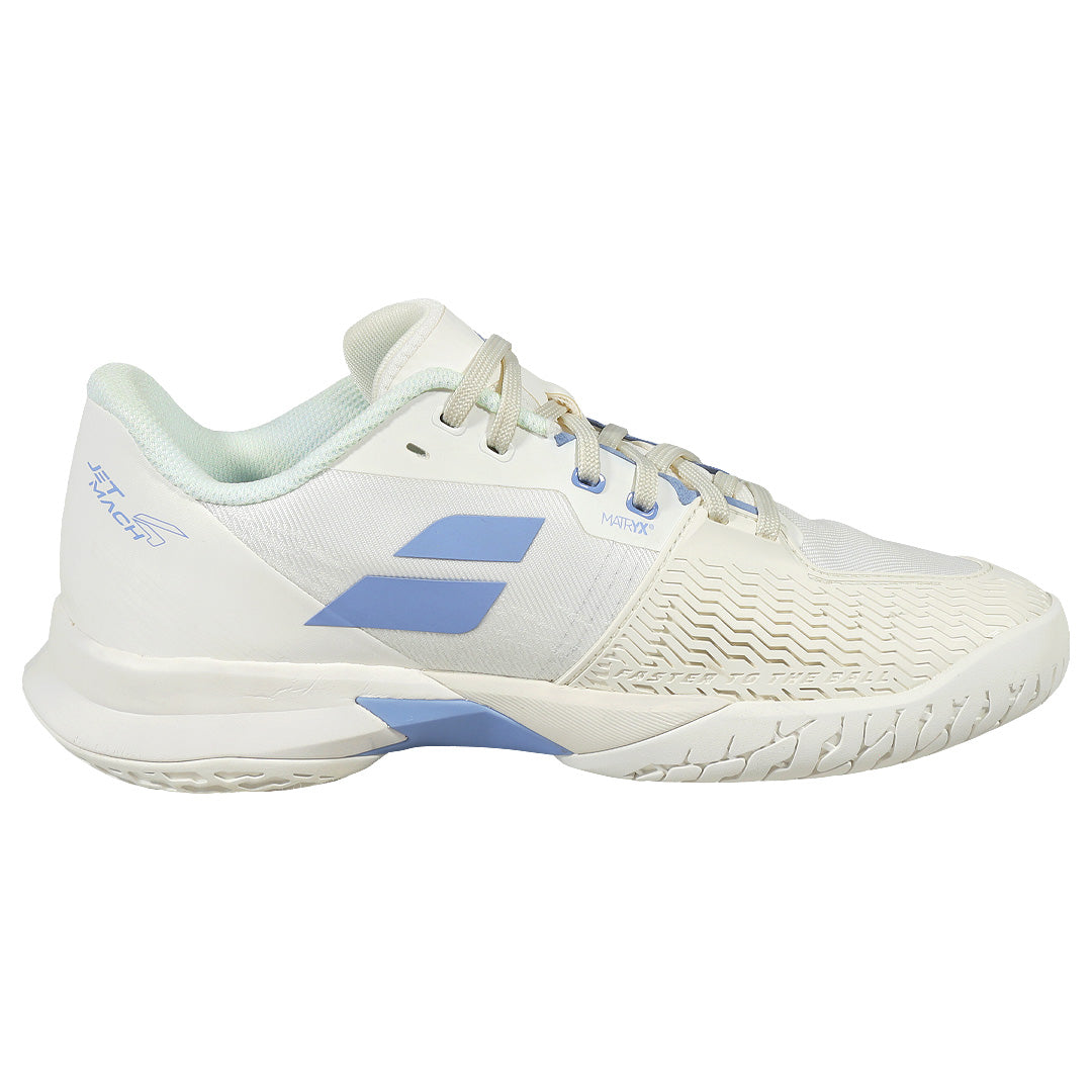 Babolat Women's Jet Mach 4 - Cream/Lavender