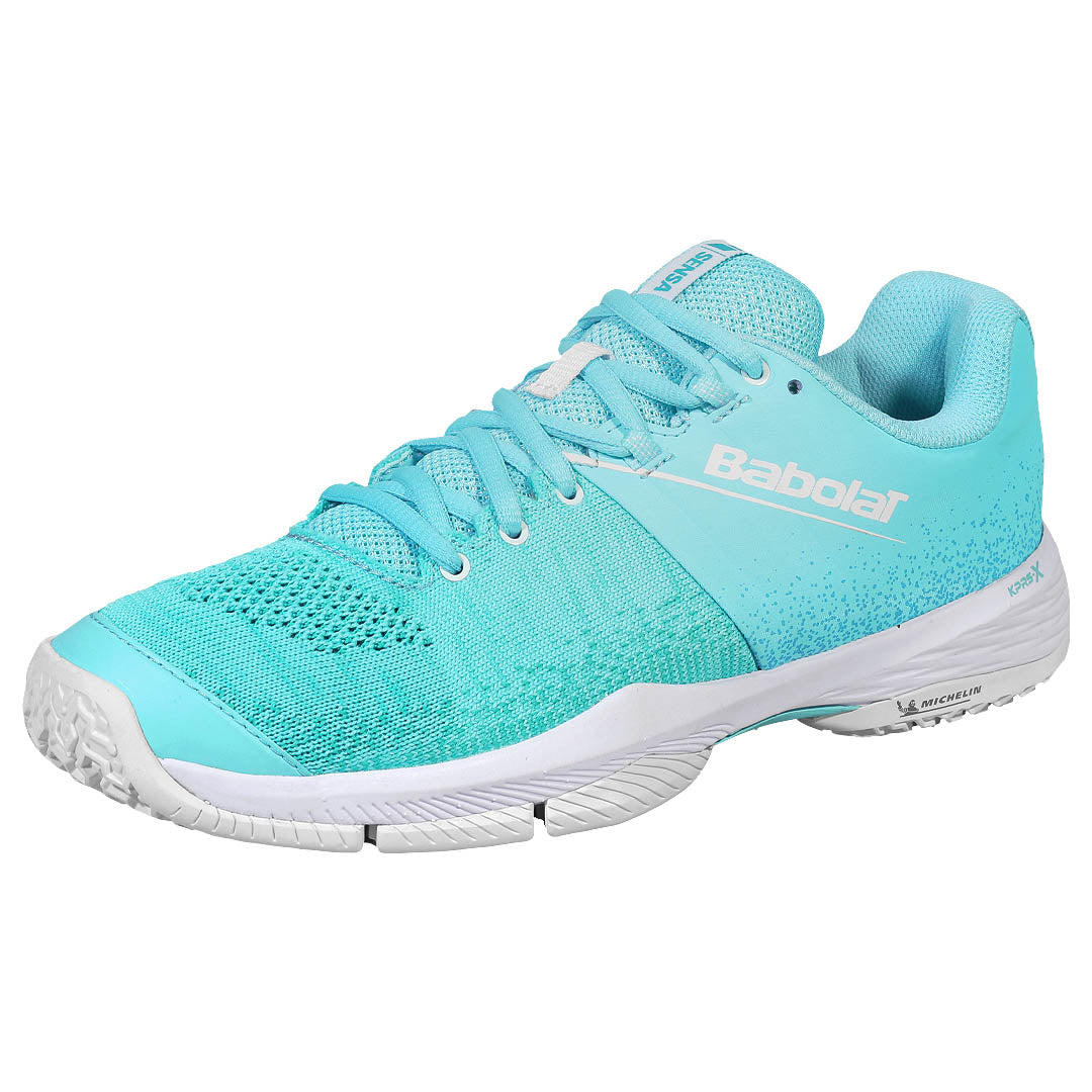 Babolat Women's Sensa - Padel - Sky Blue/Tigerlily