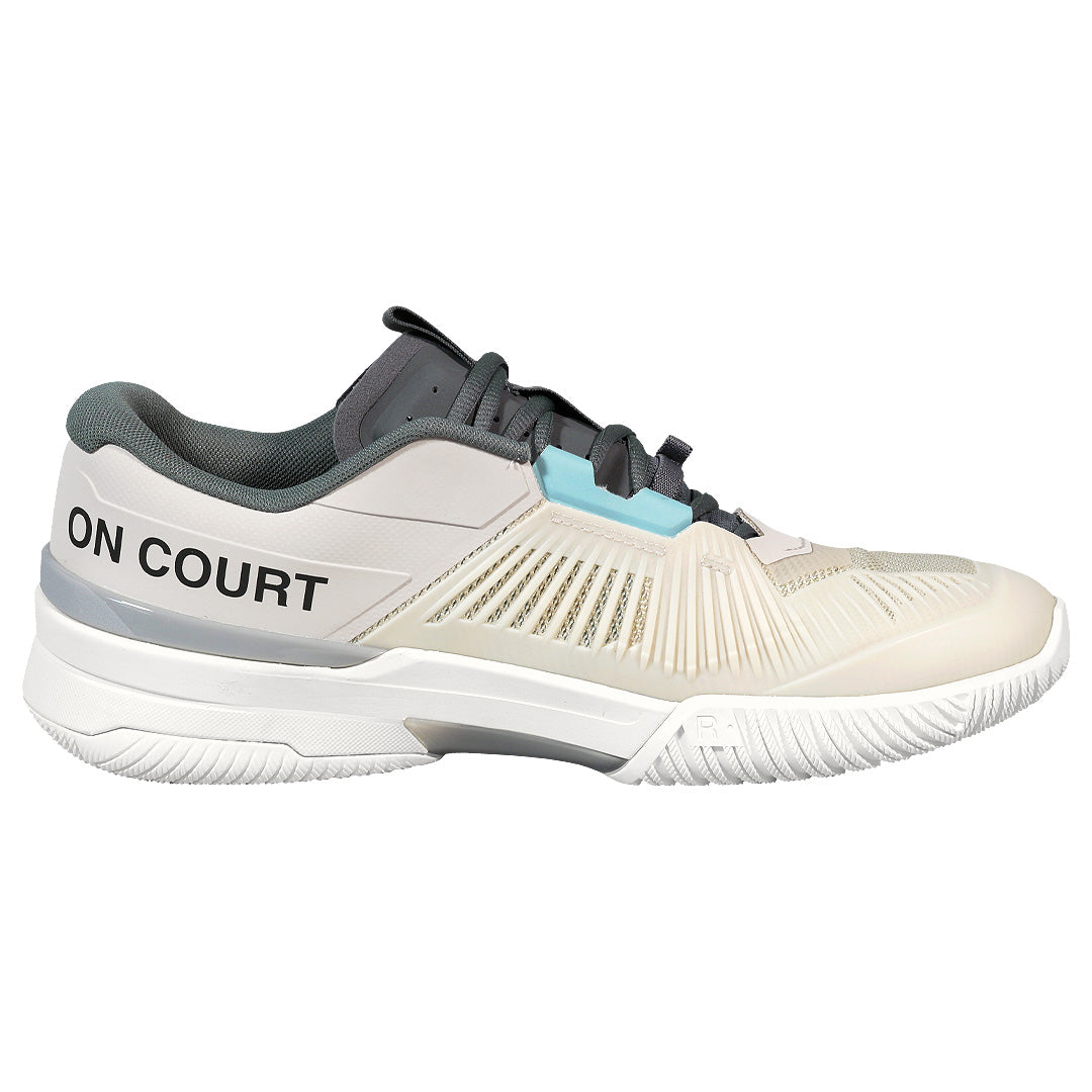 On Men's THE ROGER Pro Fire - Pearl/Ivory