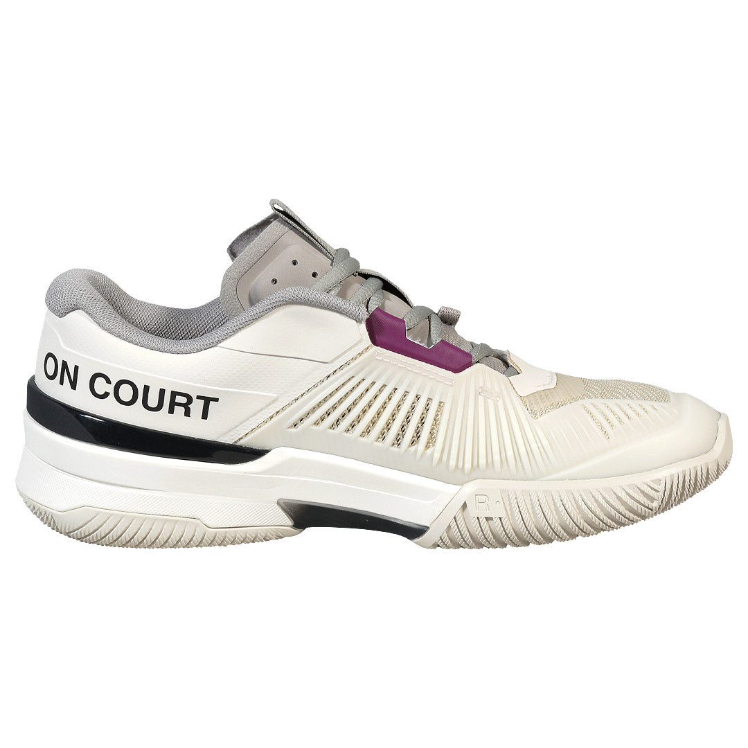 On Women's THE ROGER Pro Fire - Grain/Ivory