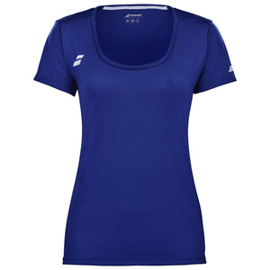 Babolat Women's Play Cap Sleeve Top - Sodalite Blue