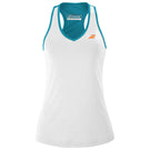 Babolat Women's Play Tank - White/Caneel Bay