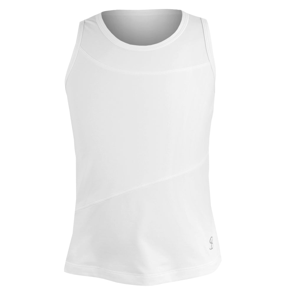 Sofibella Girls Equilibrium Tank - White