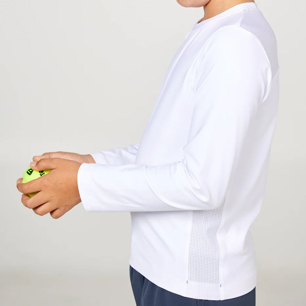 Sofibella Boys Essential Longsleeve - White