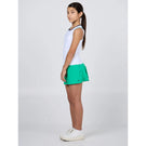 Sofibella Girls Green Spirit Baseline Tank - White