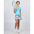 Sofibella Girls UV Colors Ruffle Skort - Amazonia Leaves