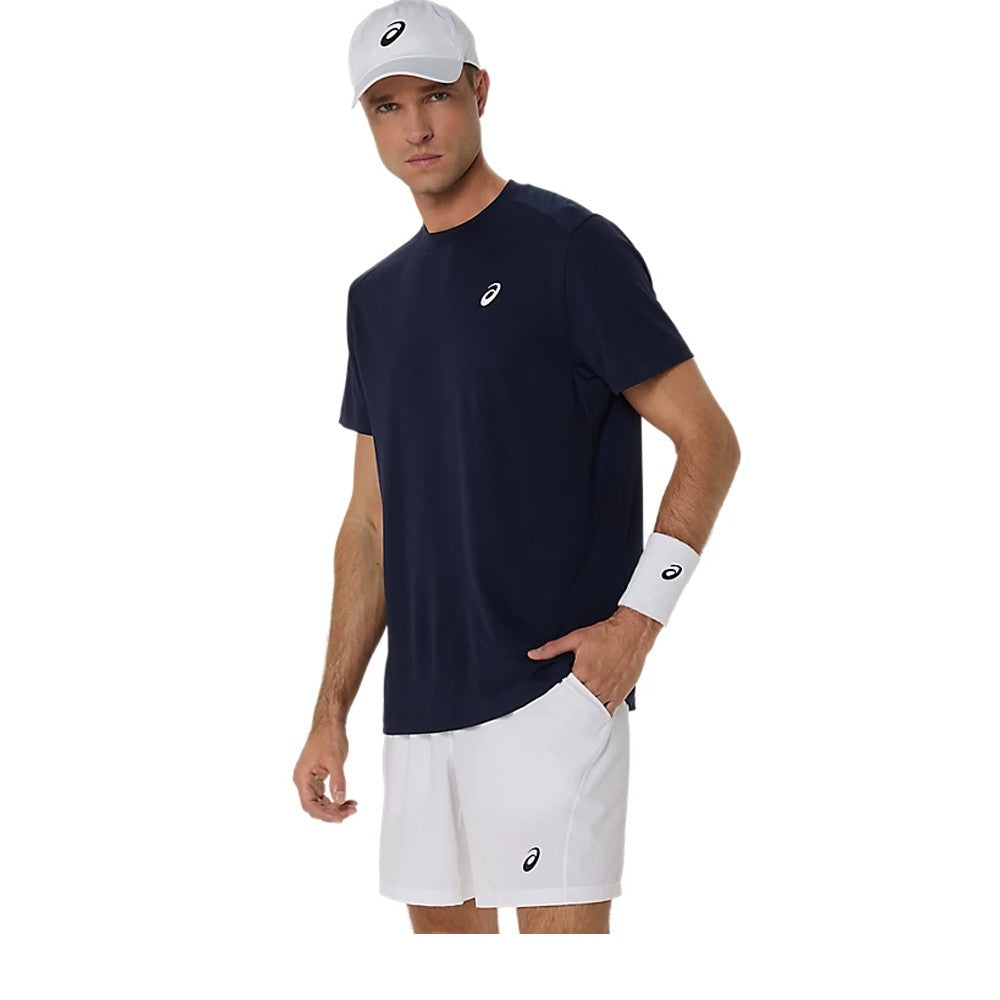 Asics Men's Court Short Sleeve Tee - Midnight