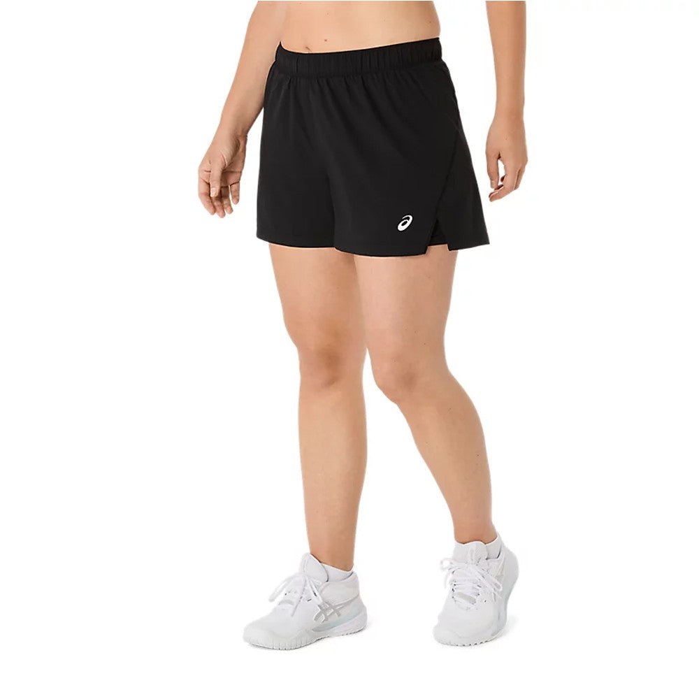 Asics Women's Court 2 in 1 Short - Performance Black