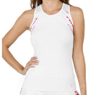 Sofibella Women's Bliss Racerback Tank - White