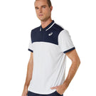 Asics Men's Court Polo - Brilliant White/Midnight