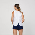 Sofibella Women's UV Staples Tank - White