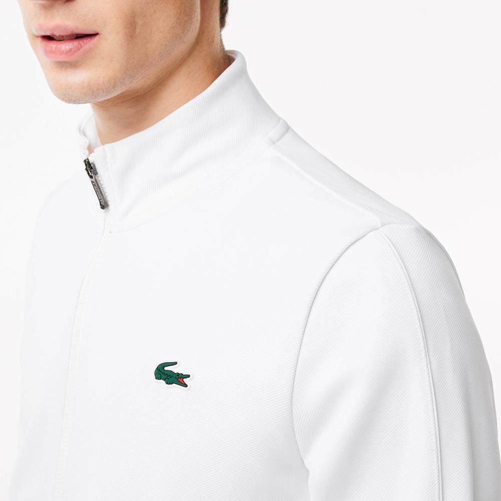 Lacoste Men's Sport Full Zip Jacket - White