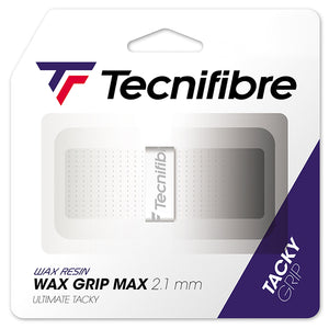 Tecnifibre Wax Grip Max Replacement Grip - White