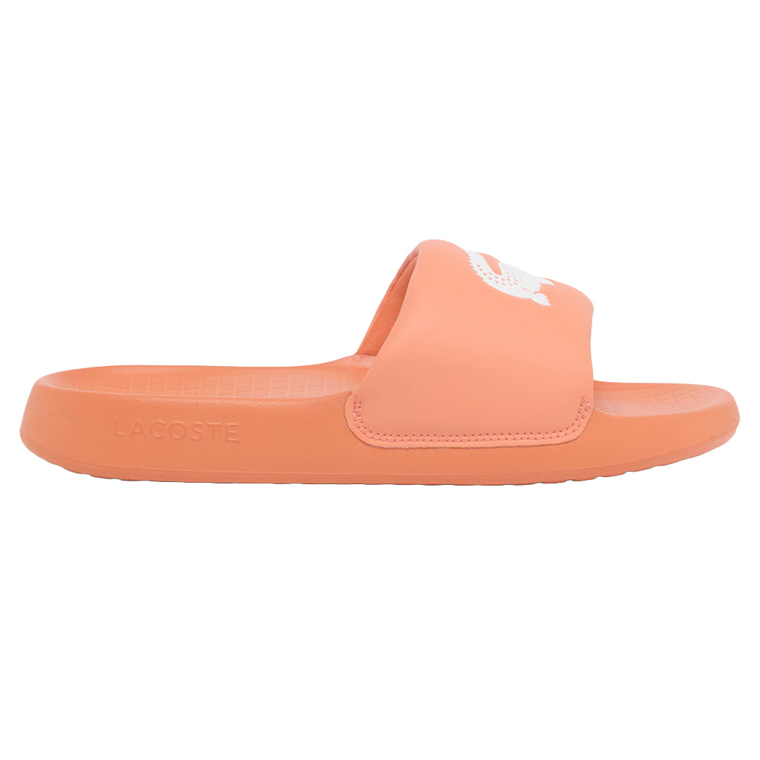 Lacoste Women's Serve Slides 1.0 - Peach/White