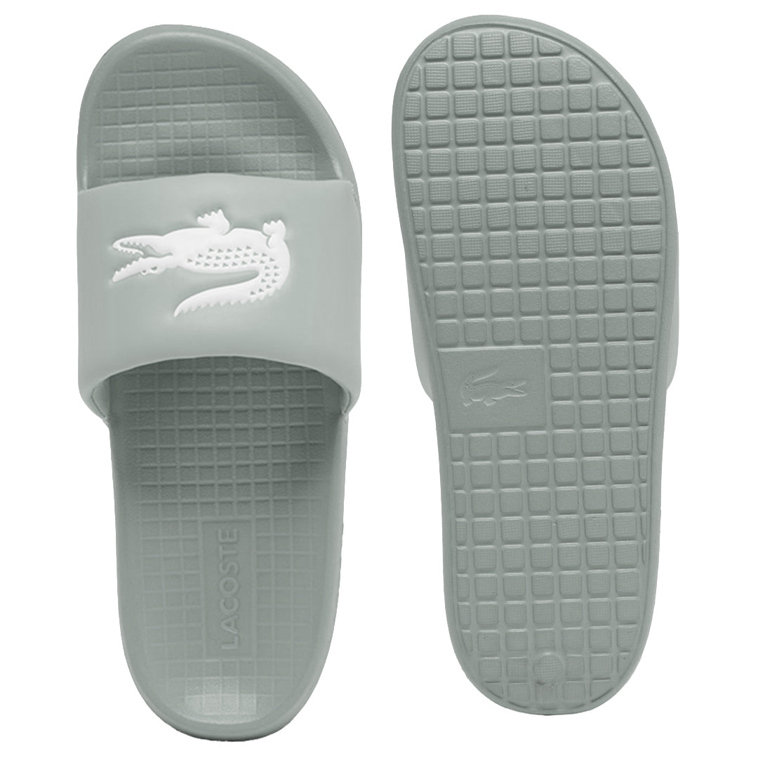Lacoste Men's Serve Slide 1.0 - Grey/White