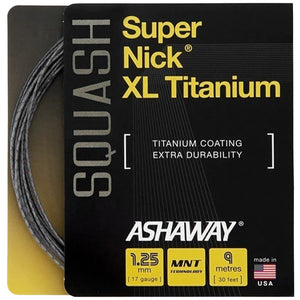 Ashaway Supernick XL Titanium - Silver