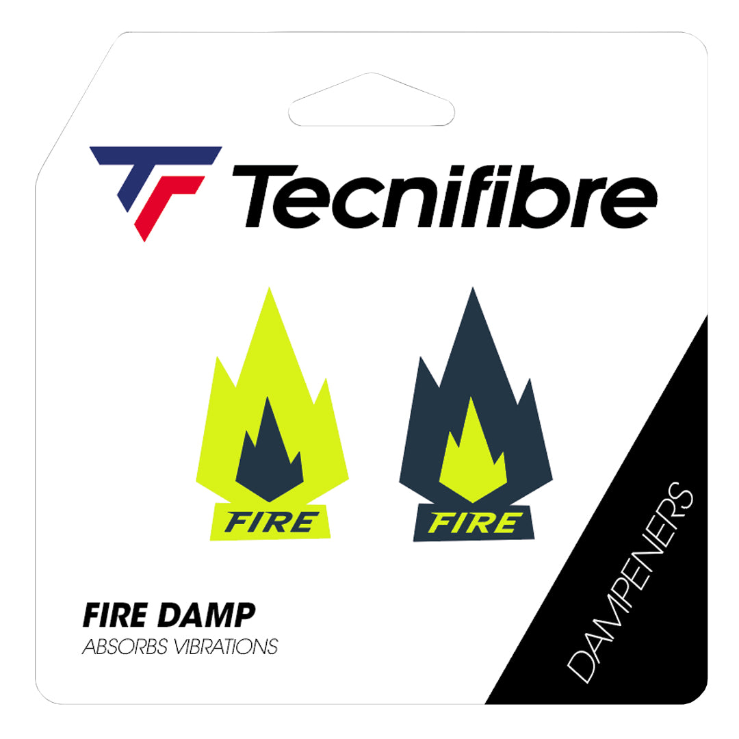 Tecnifibre Fire Dampener - Neon Yellow/Grey