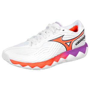 Mizuno Women's Wave Enforce Tour 2 - White/Hot Lava