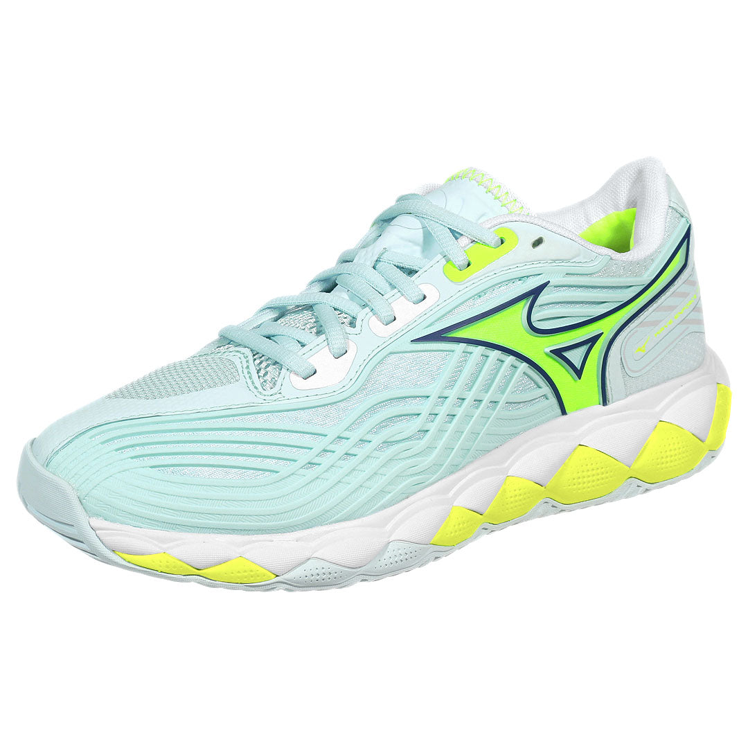Mizuno Women's Wave Enforce Tour 2 - Ice Water/Lightning Yellow